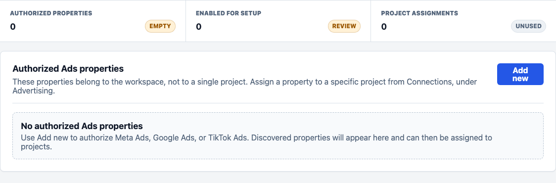 KPIAds advertising source reporting for Meta Ads, Google Ads, and TikTok Ads